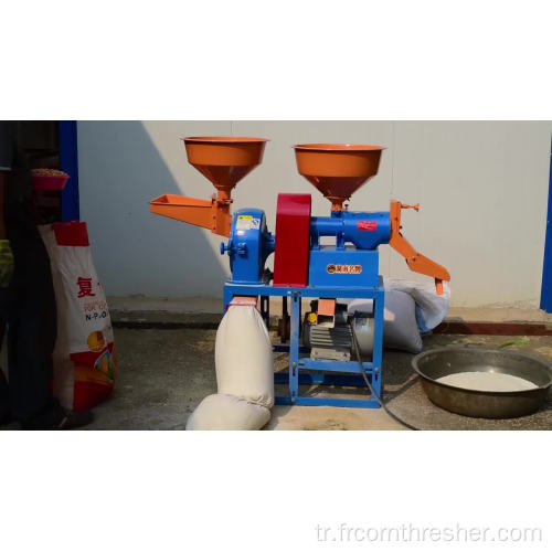 Ev ve küçük çiftlik için pirinç değirmeni makinesi